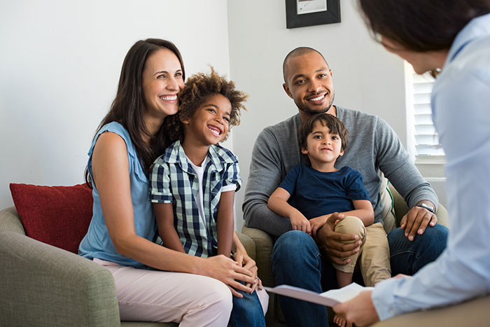 Parents dealing with mental health in children